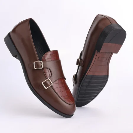 SHUNOX Monk Strap shoes | premium Leather