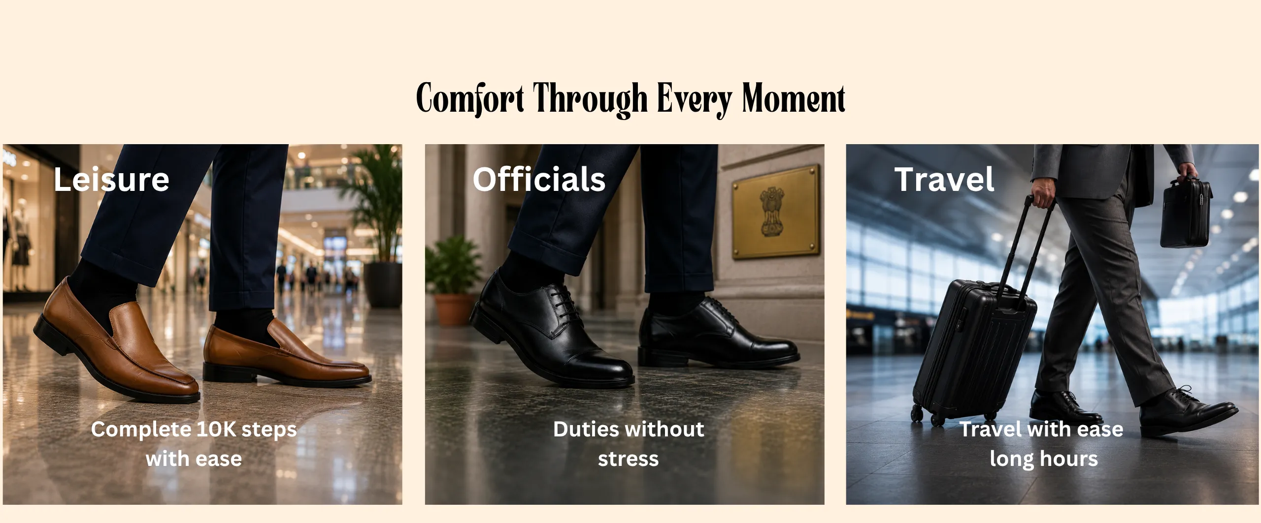 Comfort through everystep SHUNOX