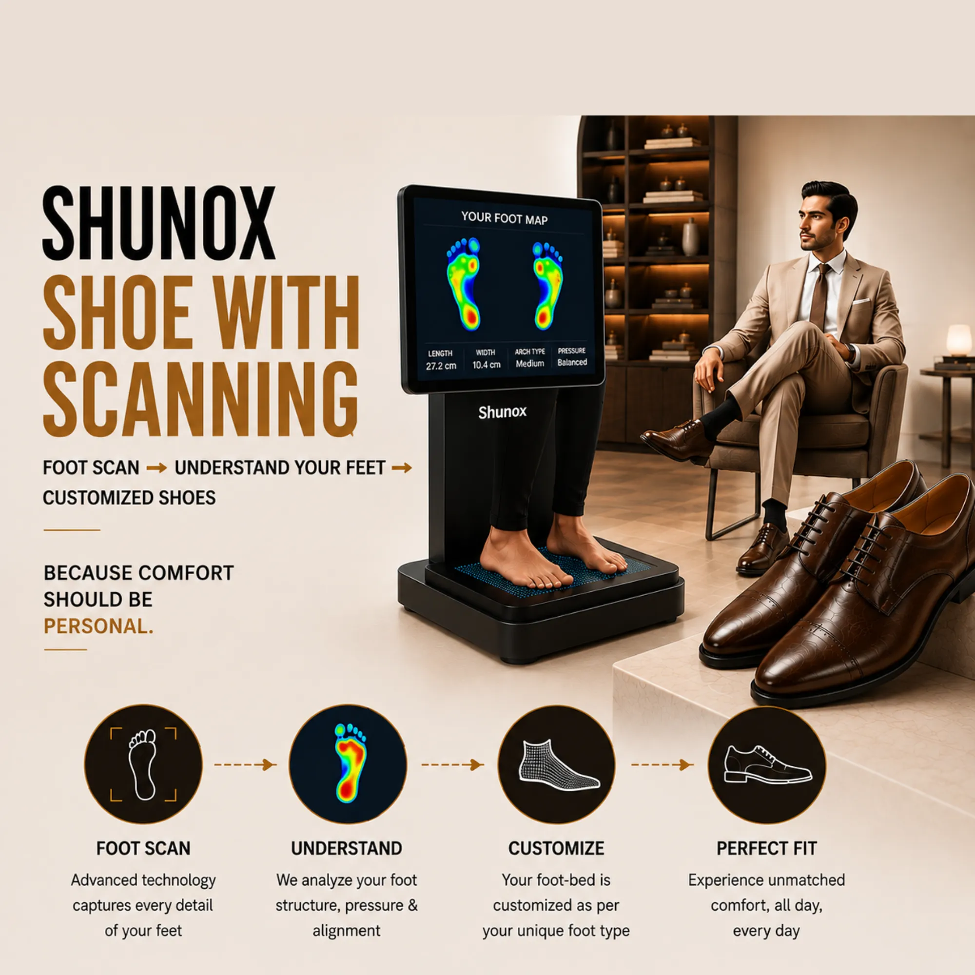 Shunox Foot-Scan Mobile Banner