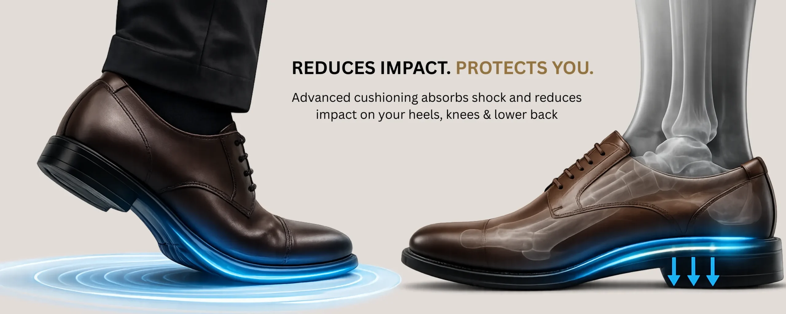 Shunox Heel Impact reduction